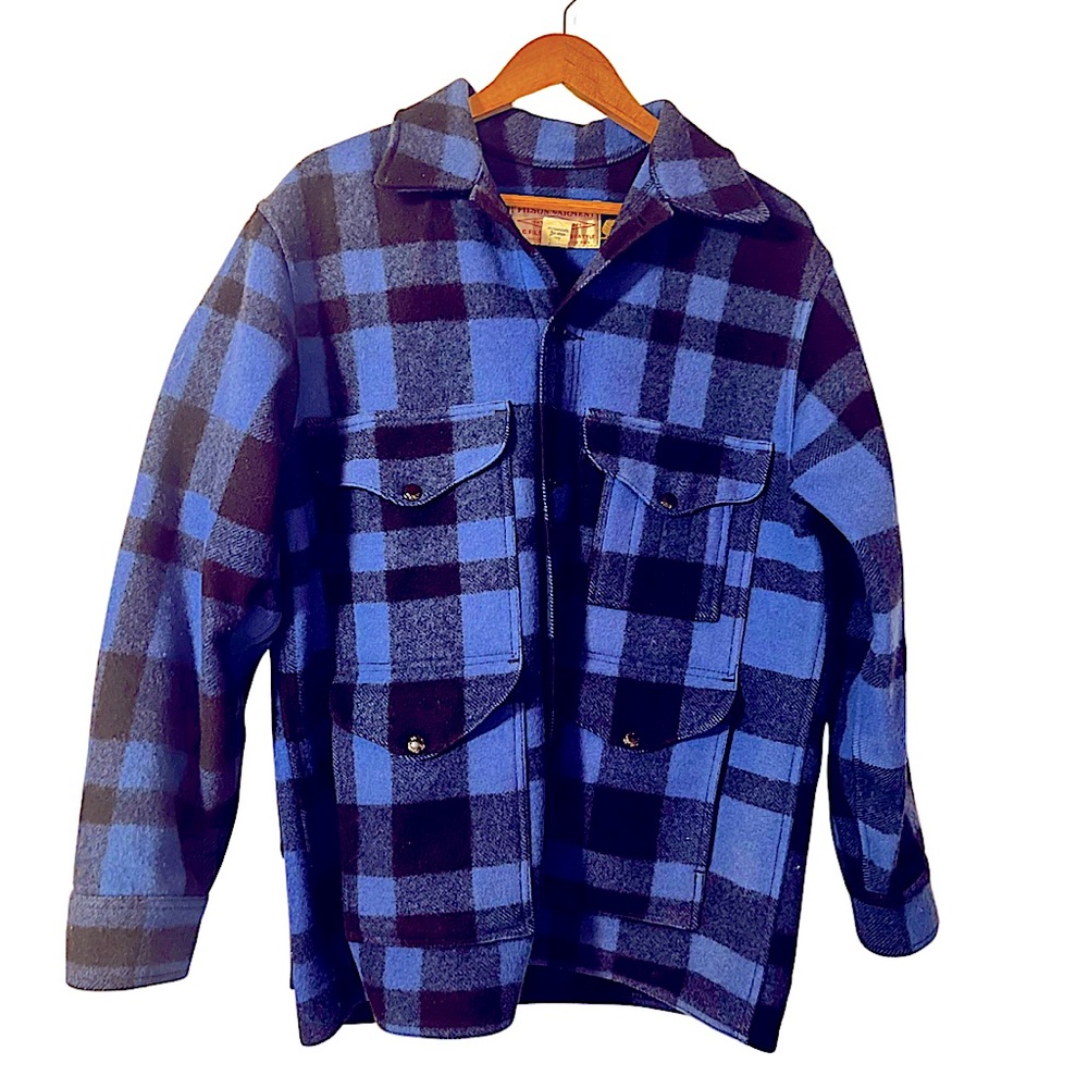 Vintage Mens Filson Wool Mackinaw Jacket